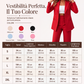 Completo due pezzi da donna: blazer e pantaloni eleganti