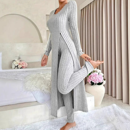 Completo da 2 pezzi casual e alla moda per donna