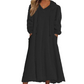 Abito da lounge casual in peluche con cappuccio da donna