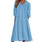 Abito da lounge casual in peluche con cappuccio da donna