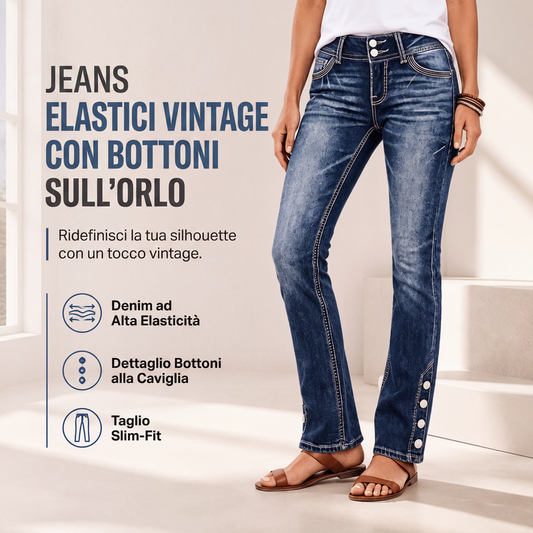 Jeans elasticizzati da donna slim fit