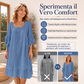 🌸✨Abito estivo da donna con maniche con volant e taglio comodo