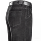 Jeans dritti da uomo foderati caldi