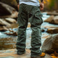 Pantaloni cargo casual da uomo con tasche