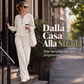 Completo da donna composto da top comodo e pantaloni a gamba larga