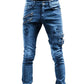 Jeans strappati slim fit da uomo