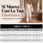 Pantaloni a gamba larga con coulisse e vita alta da donna