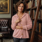 Cardigan con cappuccio casual da donna