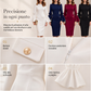 Abito tubino elegante da donna con scollo tondo
