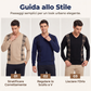 Felpa pullover casual da uomo a maniche lunghe