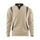 Felpa pullover casual da uomo a maniche lunghe