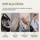 Borsa tote in tela con grande capacità e tasche multiple