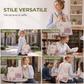Borsa tote in tela con grande capacità e tasche multiple