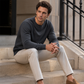 Felpa da uomo casual classica girocollo