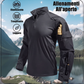 Abbigliamento sportivo outdoor resistente con tasche multiple