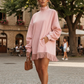 【S-3XL】💖Abito a maniche lunghe con frange