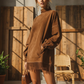 【S-3XL】💖Abito a maniche lunghe con frange