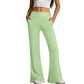 Pantaloni yoga a zampa effetto lifting