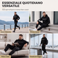 Set da 2 pezzi da uomo: felpa con cappuccio e pantaloni della tuta