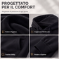 Set da 2 pezzi da uomo: felpa con cappuccio e pantaloni della tuta