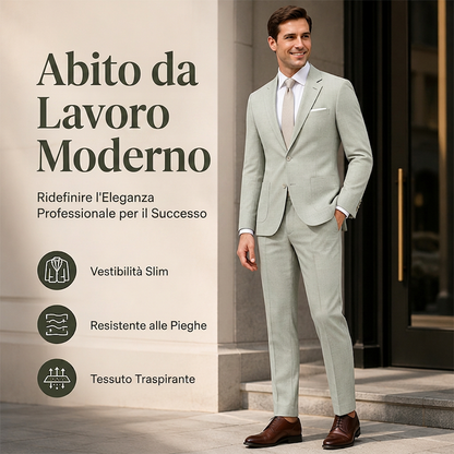 Abito da uomo slim fit a 2 pezzi