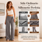 🔥SCONTO DEL 50%! 👖Pantaloni a gamba larga a righe casual da donna