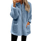 🔥SCONTO DEL 50%! 👚Giacca casual da donna con cappuccio e cerniera, calda
