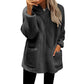🔥SCONTO DEL 50%! 👚Giacca casual da donna con cappuccio e cerniera, calda