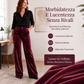 🔥SCONTO DEL 50%! 👖Pantaloni da donna in velluto a vita alta e gamba larga