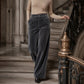 🔥SCONTO DEL 50%! 👖Pantaloni da donna in velluto a vita alta e gamba larga