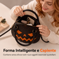 🔥SCONTO DEL 50%! 👜Graziosa borsa a mano a forma di zucca di Halloween