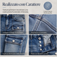 🔥SCONTO DEL 50%! 👖Jeans da donna a vita alta, elasticizzati, gamba dritta