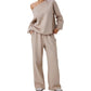 🔥SCONTO DEL 50%! 👚Completo da donna composto da felpa e pantaloni della tuta, 2 pezzi