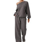 🔥SCONTO DEL 50%! 👚Completo da donna composto da felpa e pantaloni della tuta, 2 pezzi