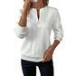🔥SCONTO DEL 50%! 👚Felpa da donna a trecce con zip corta