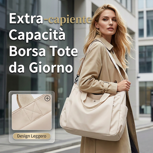 🔥SCONTO DEL 50%! 👜Borsa tote di grande capacità per donna