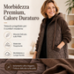 🔥SCONTO DEL 50%! 👚Giacca donna trapuntata con cappuccio e design a pannelli