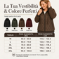 🔥SCONTO DEL 50%! 👚Giacca donna trapuntata con cappuccio e design a pannelli