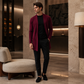⏰ Ultimo Giorno di Saldi – SCONTO 50% ✨Maglia lunga slim fit casual da uomo