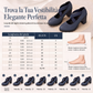 ⏰ Ultimo Giorno di Saldi – SCONTO 50% ✨Scarpe Mary Jane da donna con punta tonda, cinturino incrociato, tacco grosso, plateau e scarpe con tacco alto traforate