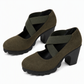 ⏰ Ultimo Giorno di Saldi – SCONTO 50% ✨Scarpe Mary Jane da donna con punta tonda, cinturino incrociato, tacco grosso, plateau e scarpe con tacco alto traforate