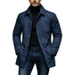⏰ Ultimo Giorno di Saldi – SCONTO 50% ✨Trench da uomo impermeabile di media lunghezza