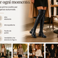 👢 Stivali sopra il ginocchio da donna di alta qualità dal design moderno – Comodi da indossare, dalla vestibilità moderna e con dettagli curati – un must-have per il tuo guardaroba invernale. Ora con il 50% di sconto!
