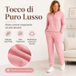 🔥SCONTO DEL 50%! 👚Completo da donna con felpa mezzo bottone e pantaloni della tuta