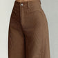 ⏰ Ultimo Giorno di Saldi – SCONTO 50% ✨Pantaloni da donna in velluto a coste con vita alta e gamba larga