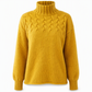 🔥SCONTO DEL 50%! 👚Maglione a collo alto in maglia di tinta unita casual