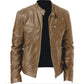 🔥SCONTO DEL 50%! 🧥Giacca da uomo alla moda con cerniera e colletto alto
