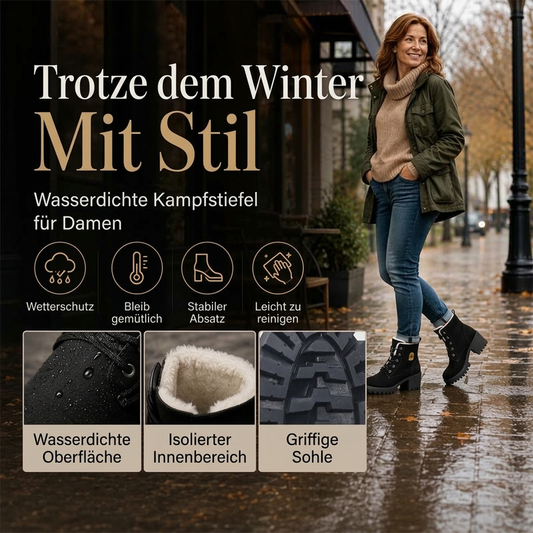 🧤 Tutto per i tuoi momenti di benessere – ora a metà prezzo! Stivali invernali da donna con tacco largo a blocco