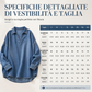 ⏰ Ultimo Giorno di Saldi – SCONTO 50% ✨Camicia pullover in denim casual da donna, scollo a V, maniche a pipistrello e orlo asimmetrico