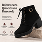 🔥SCONTO DEL 50%! 🥾Stivaletti da donna con tacco grosso e plateau
